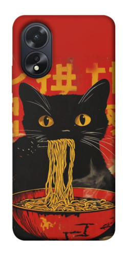 Чехол itsPrint Cat noodles для Oppo A38