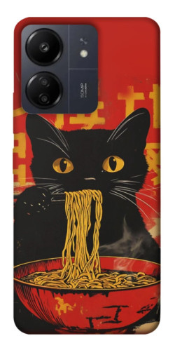Чехол itsPrint Cat noodles для Xiaomi Redmi 13C