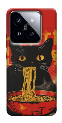 Чехол itsPrint Cat noodles для Xiaomi 14 Pro