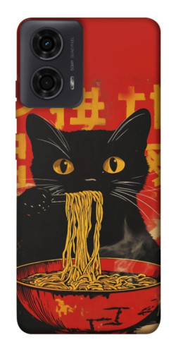 Чехол itsPrint Cat noodles для Motorola Moto G24