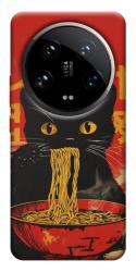 Чехол itsPrint Cat noodles для Xiaomi 14 Ultra