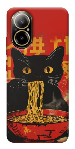 Чехол itsPrint Cat noodles для Realme C67 4G