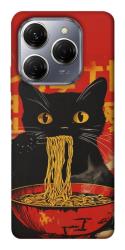 Чехол itsPrint Cat noodles для TECNO Spark 20 Pro