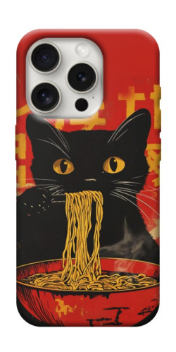 Чехол itsPrint Cat noodles для Apple iPhone 16 Pro Max (6.9")