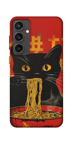 Чехол itsPrint Cat noodles для Samsung Galaxy S24 FE
