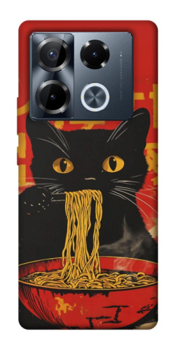 Чехол itsPrint Cat noodles для Infinix Note 40 Pro 4G
