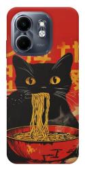 Чехол itsPrint Cat noodles для Infinix Smart 9 4G / Hot 50i