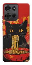 Чехол itsPrint Cat noodles для Motorola Moto G75 5G