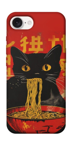 Чехол itsPrint Cat noodles для Apple iPhone 16e (6.1")
