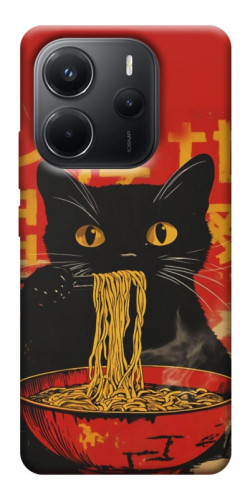 Чехол itsPrint Cat noodles для Xiaomi Redmi Note 14 4G (Int. version)