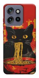 Чехол itsPrint Cat noodles для Motorola Edge 50 Neo