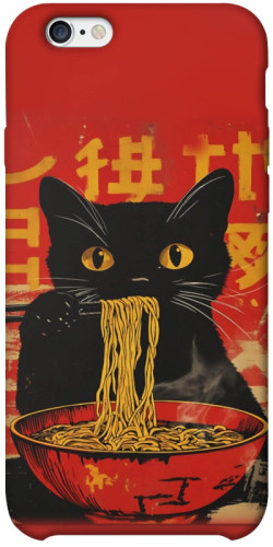 Чехол itsPrint Cat noodles для Apple iPhone 6/6s plus (5.5")