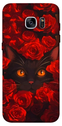 Чехол itsPrint Rose cat для Samsung G935F Galaxy S7 Edge