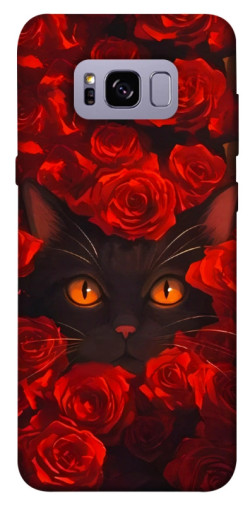 Чехол itsPrint Rose cat для Samsung G955 Galaxy S8 Plus