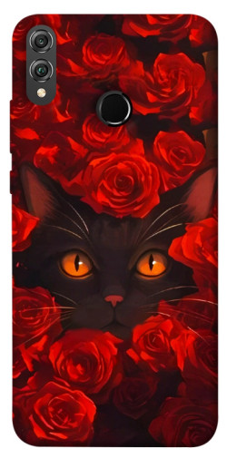 Чехол itsPrint Rose cat для Huawei Honor 8X