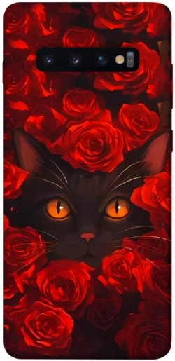 Чехол itsPrint Rose cat для Samsung Galaxy S10+
