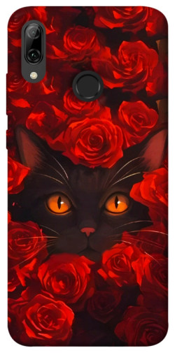 Чехол itsPrint Rose cat для Huawei P Smart (2019)