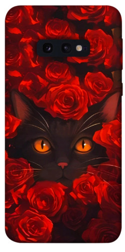 Чохол itsPrint Rose cat для Samsung Galaxy S10e