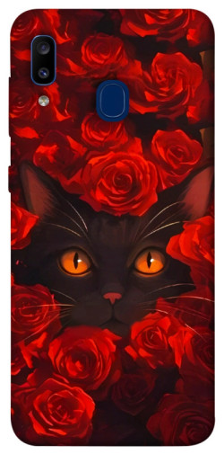 Чехол itsPrint Rose cat для Samsung Galaxy A20 / A30