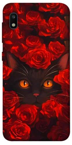 Чохол itsPrint Rose cat для Samsung Galaxy A10 (A105F)