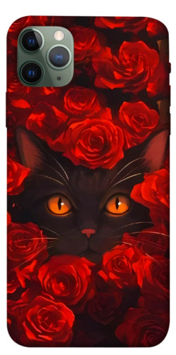 Чехол itsPrint Rose cat для Apple iPhone 11 Pro Max (6.5")