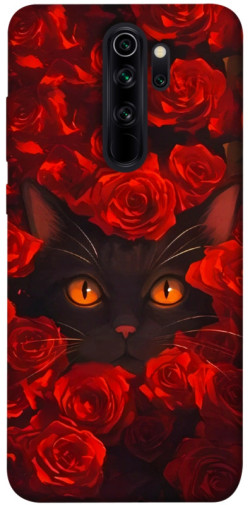 Чехол itsPrint Rose cat для Xiaomi Redmi Note 8 Pro