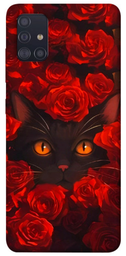 Чехол itsPrint Rose cat для Samsung Galaxy A51