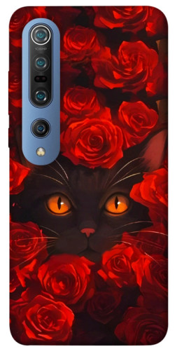 Чохол itsPrint Rose cat для Xiaomi Mi 10 / Mi 10 Pro