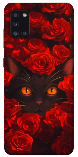 Чехол itsPrint Rose cat для Samsung Galaxy A31