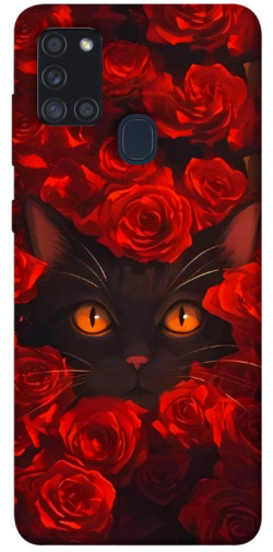 Чехол itsPrint Rose cat для Samsung Galaxy A21s