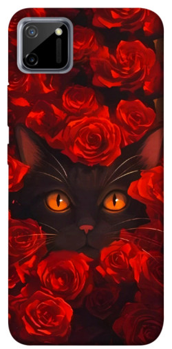 Чехол itsPrint Rose cat для Realme C11