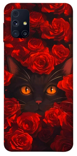 Чохол itsPrint Rose cat для Samsung Galaxy M31s