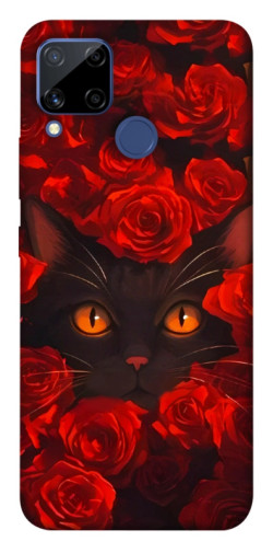Чехол itsPrint Rose cat для Realme C15