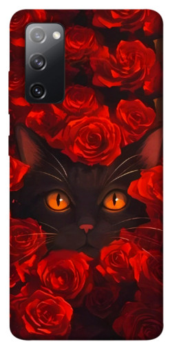 Чохол itsPrint Rose cat для Samsung Galaxy S20 FE
