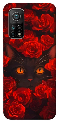 Чехол itsPrint Rose cat для Xiaomi Mi 10T