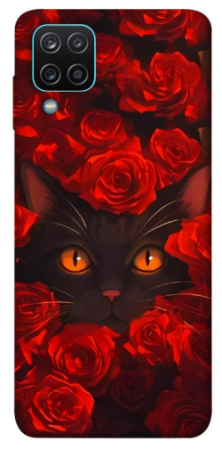 Чехол itsPrint Rose cat для Samsung Galaxy A12