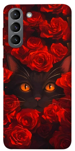 Чехол itsPrint Rose cat для Samsung Galaxy S21