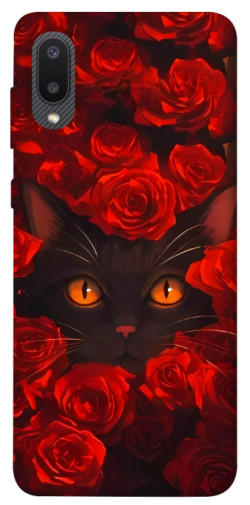 Чехол itsPrint Rose cat для Samsung Galaxy A02