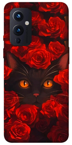 Чехол itsPrint Rose cat для OnePlus 9