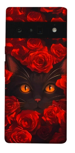 Чехол itsPrint Rose cat для Google Pixel 6 Pro