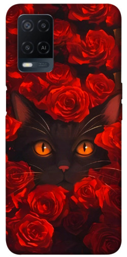 Чехол itsPrint Rose cat для Oppo A16s / A16