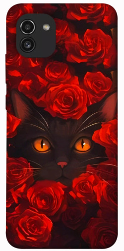 Чехол itsPrint Rose cat для Samsung Galaxy A03