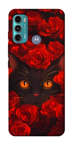 Чехол itsPrint Rose cat для Motorola Moto G60