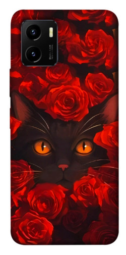 Чехол itsPrint Rose cat для Vivo Y15s