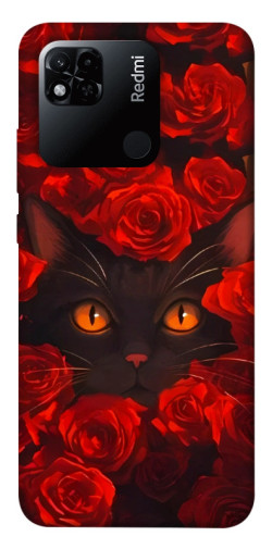 Чехол itsPrint Rose cat для Xiaomi Redmi 10A