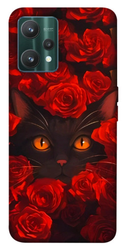 Чехол itsPrint Rose cat для Realme 9 Pro