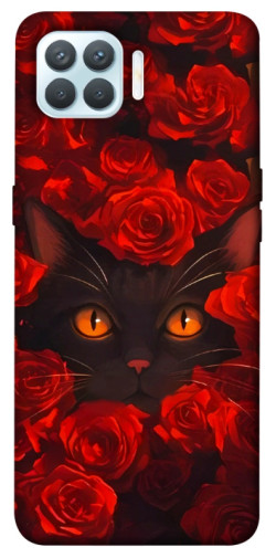 Чехол itsPrint Rose cat для Oppo F17 Pro