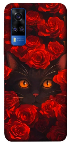 Чехол itsPrint Rose cat для Vivo Y51a