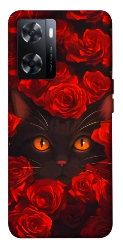 Чехол itsPrint Rose cat для OnePlus Nord N20 SE