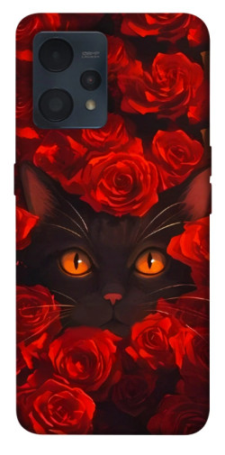 Чехол itsPrint Rose cat для Realme 9 4G / 9 Pro+